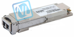Двухволоконный модуль, QSFP+ 40GBASE-LR4, разъем LC, дальность до 30км (12dB)