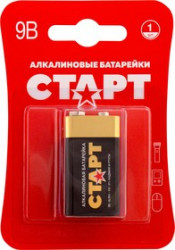 Батарейка алкалиновая крона СТАРТ 6LR61-BL1