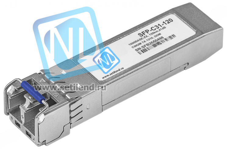 Модуль SFP CWDM оптический, дальность до 120км (32dB), 1570нм