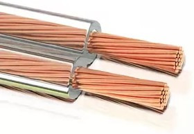 PL3004, Кабель акустический (Россия), 2х0.75мм2, прозрачный, медь