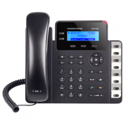Grandstream GXP1628 - IP телефон. 2 SIP аккаунта, 2 линии, есть подствека экрана, PoE, (1GbE) Gigabit Ethernet, 8 BLF