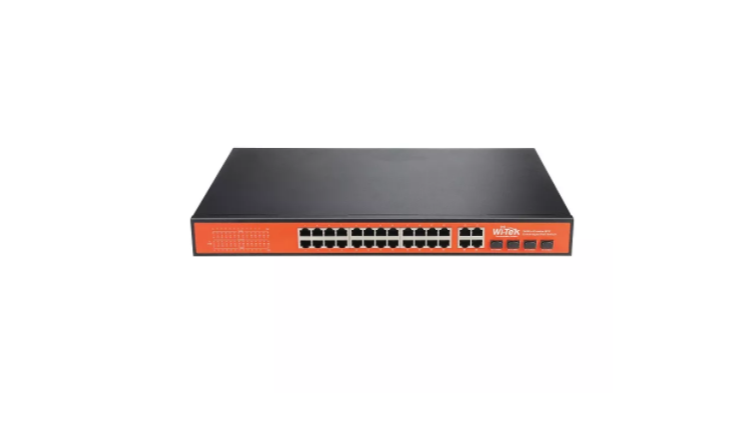 Коммутатор неуправляемый Wi-Tek PS328GF