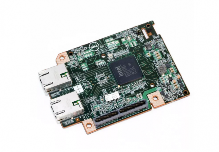 Сетевой mezzanine адаптер Dell Powerville, 2 порта 1000Base-T для PowerEdge C6320
