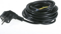 Шнур 1.7м с вилкой (S22) ПВС-ВП 3х0.75мм (черный)