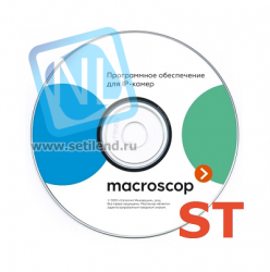 Программное обеспечение MACROSCOP ST x64, лицензия на работу с 1-й IP камерой