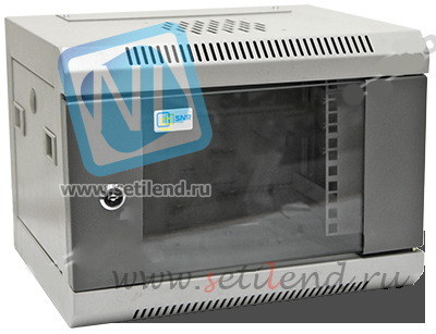 Шкаф телекоммуникационный настенный, 10", 4U, 350х280х255мм