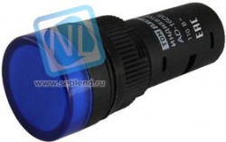 SQ0702-0069, Лампа AD-16DS(LED) матрица d16мм синий 110В AC/DC