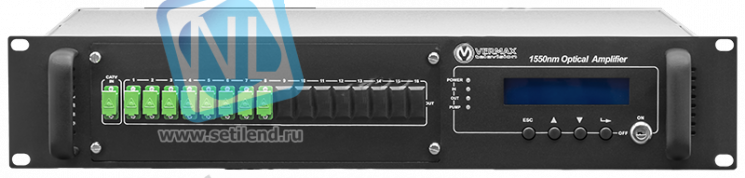 Оптический усилитель VERMAX для сетей КТВ, 32*15dBm