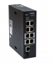 Неуправляемый промышленный 8 портовый PoE коммутатор POWERTONE PUS-TS08G-BTi с 4 портами до 90Вт