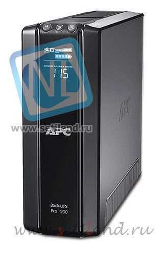 Источник бесперебойного питания Back-UPS PRO, 720Ватт/1.2 kВА, 230В, BR1200G-RS