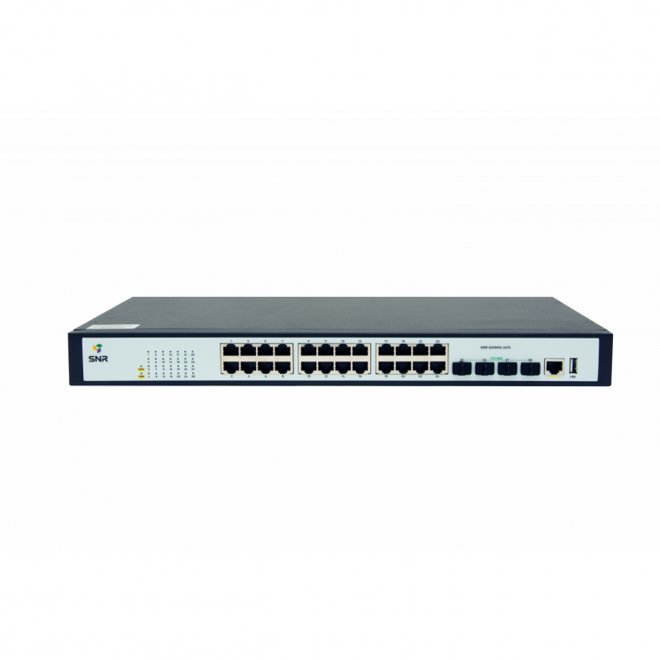 Управляемый коммутатор уровня 2 SNR-S2989G-24TX-RPS