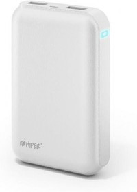 SP7500 WHITE, Внешний аккумулятор HIPER SP7500 Li-Ion 7500mAh 2.1A+1A 2xUSB белый