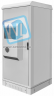 Шкаф климатический 22U 900х900мм с кондиционером 1500Вт 48VDC