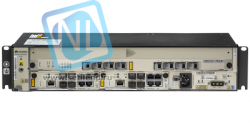 2RU шасси Huawei OLT GPON c управляющим модулем 10G, 2 слота для установки интерфейсных модулей, 8 GPON портов