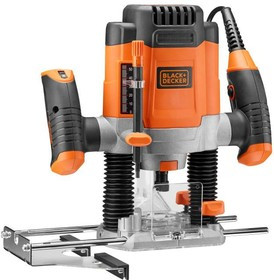 Фрезер BLACK & DECKER KW1200EKA-QS 1200Вт, регулировка скорости, цанги (3 шт.)