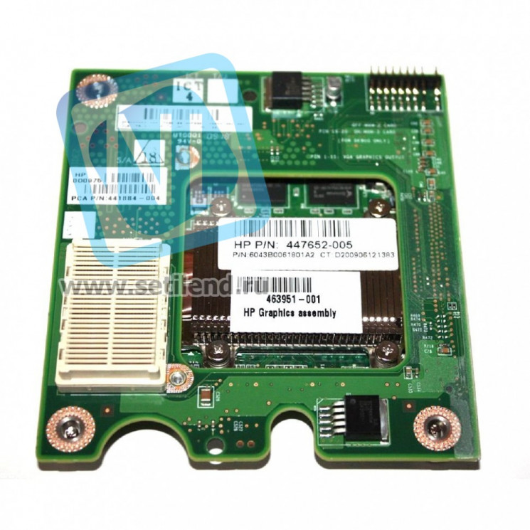 Видеокарта HP 447652-005 FX770M 512MB graphics subsystem memory-447652-005(NEW)