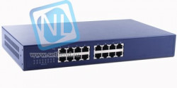 8-портовый инжектор PoE 802.3af 10/100Mbps