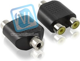 GC-AVA10, Переходник audio RCA AF / RCA 2 AF, медь