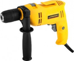 SID-650-E, Дрель STAYER ударная, реверс,ключевой патрон 1,5 -13мм, доп. рукоятка, 0-2600об/мин, 650Вт