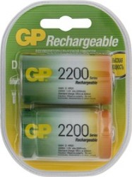 220DH(HR20/D), Аккумулятор никель-металлгидридный NiMH 2200mAh (2шт) 1.2В