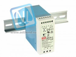 MDR-60-12 Компактный блок питания на DIN-рейку, 12В, 5А, 60Вт Mean Well