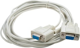 XYC039 5 M, Кабель нуль модемный DB9F-DB9F 5.0м литой разъем