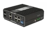 Неуправляемый промышленный 4 портовый PoE коммутатор POWERTONE PUS-TS04GL-i