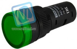SQ0702-0073, Лампа AD-16DS(LED) матрица d16мм зеленый 230В АС