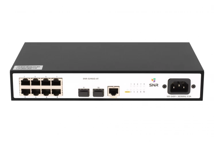 Управляемый коммутатор уровня 2 SNR-S2982G-8T