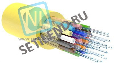 Кабель оптический Alpha Mile RISER, 48 волокна Corning Ultra G.652D, LSZH