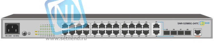 Управляемый коммутатор уровня 2 SNR-S2985G-24TC