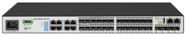 Управляемый коммутатор уровня 3 SNR-S2995G-24FX-DC