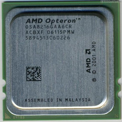 Процессор AMD OSA2210GAA6CQ OSA2210 Opteron 2210 1800Mhz (2x1024/1000/1,3v) DC sF CCBIF-OSA2210GAA6CQ(NEW)