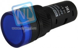 SQ0702-0074, Лампа AD-16DS(LED) матрица d16мм синий 230В АС