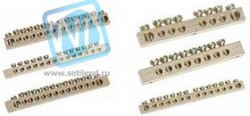 SQ0801-0001, Шина "N" нулевая 6х9мм 8/2 (8групп/отверстия для крепежа по краям)
