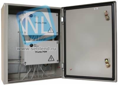 Уличный управляемый PoE коммутатор TFORTIS PSW-2G8F-Kit 8FE PoE +2 GB SFP порта, питание 220В, IP54