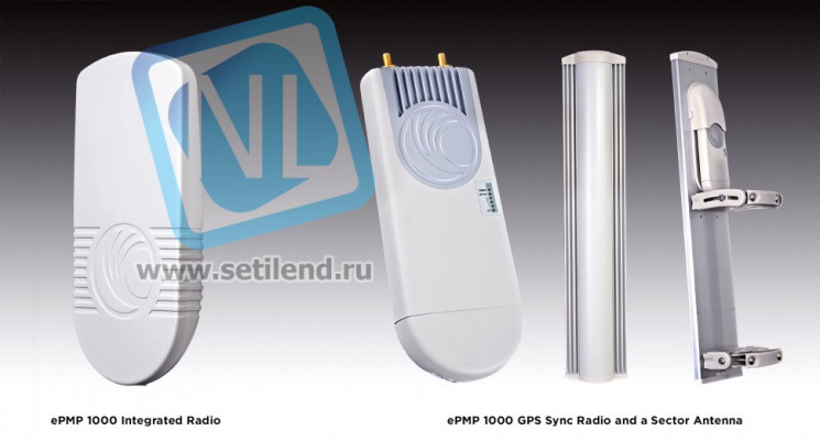 Cambium Абонентская станция ePMP 1000 с интегрированной антенной, 5 ГГц, 14 dBi, в комплекте с блоком питания
