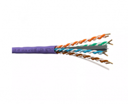 Кабель U/UTP4 cat.6a NETKO, 4 пары 23 AWG B, нг(А)-HF LSZH, indoor, 305м