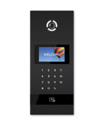 Вызывная панель IP-домофона BAS-IP AA-12FB BLACK