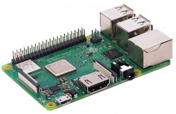 Одноплатный компьютер BCM2837(ARM Cortex-A53) 1.2 GHz/1Gb RAM/BCM43143 WiFi/Bluetooth/разъем GPIO/слот microSD/HDMI/stereo jack/RJ45/4xUSB2.0