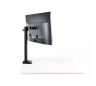 Кронштейн для мониторов ЖК Buro M3 черный 15"-27" макс.9кг крепление к столешнице поворот и наклон