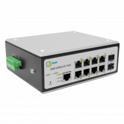 Управляемый промышленный POE коммутатор уровня 2 SNR-S215Gi-8T-POE