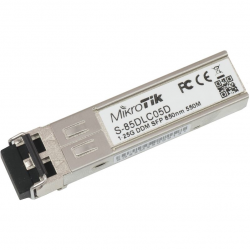 Модуль Mikrotik SFP оптический, 1.25G, дальность до 550м, 850нм