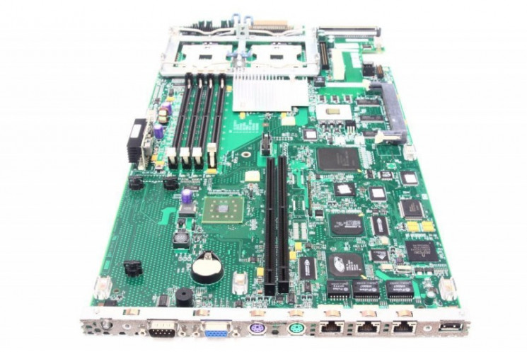 Материнская плата HP 361304-001 iE7520 Dual s604 4DDR UW320SCSI U100 2PCI-X Video E-ATX 800Mhzfor DL360G4-361304-001(NEW)