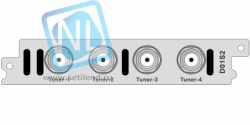 Модуль четырёхтюнерного DVB-C/T/T2 демодулятора D01T2 для DCP-3000MF
