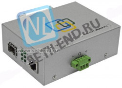 Медиаконвертер 10/100/1000-Base-T / 1000Base-FX с SFP-портом в индустриальном исполнении