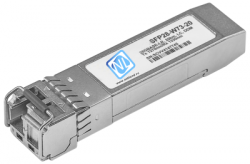 Модуль SFP28 WDM, 25GBASE, разъем LC, дальность до 20км, 1270нм