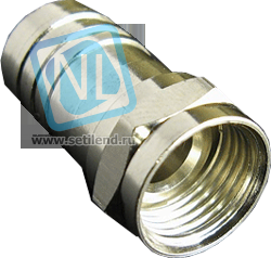 Разъем для коаксиального кабеля RG6 (Crimp) (100шт)
