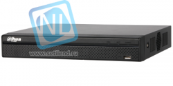 IP Видеорегистратор Dahua DHI-NVR2108-4KS2 8-ми канальный, до 8Мп, до 80Мбит/с, 1HDD до 6Тб, аудио вх./вых., HDMI, VGA, 2 порта USB2.0