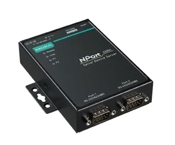 NPort 5250A 2-портовый усовершенствованный преобразователь RS-232/422/485 в Ethernet